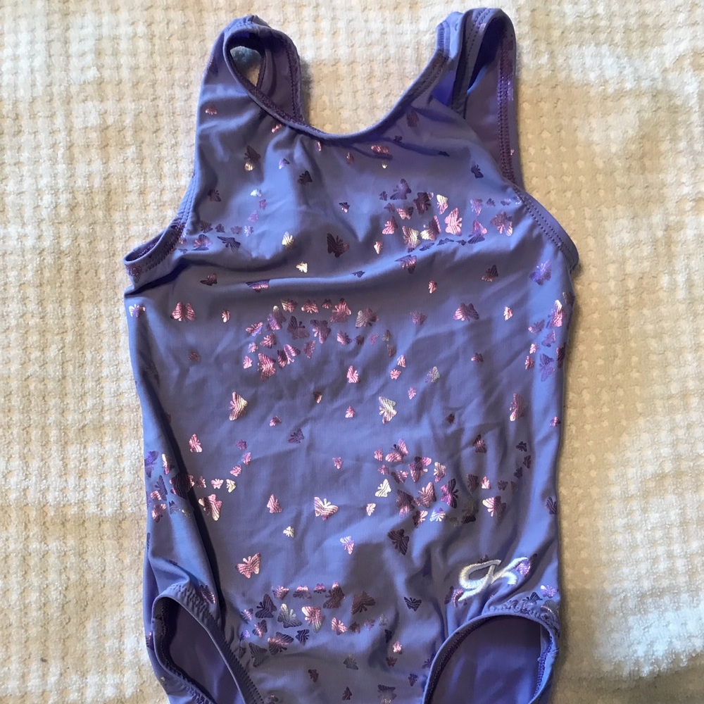 GK Purple Leotard - gymnastics